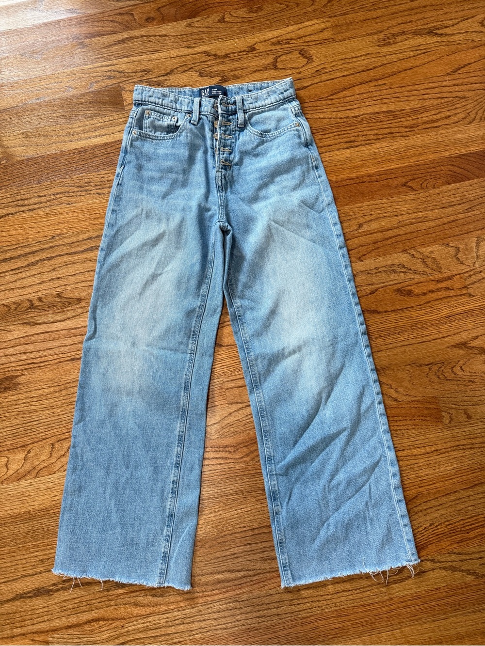 Wide leg jeans
